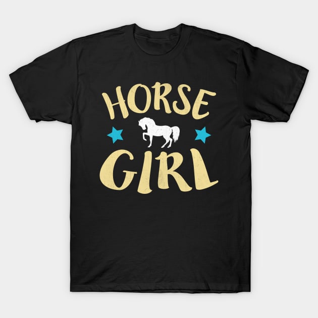 Horse Girl Novelty Equestrian Horse Lover Gift T-Shirt by TheLostLatticework